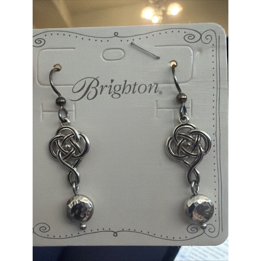 Brighton INTERLOK KNOT FRENCH WIRE EARRINGS